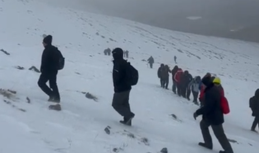 &ldquo;Hiking&rdquo; n&euml; d&euml;bor&euml;, mes Ohrit e Presp&euml;s n&euml;