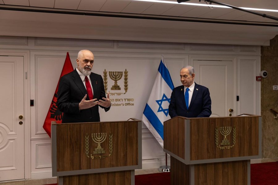 Rama me Netanyahun: Shqiptar&euml;t nuk u mblodh&euml;n n&euml; mitingje