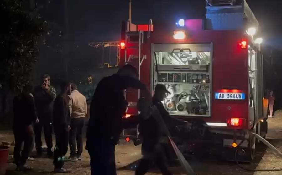 Zjarr n&euml; nj&euml; banes&euml; n&euml; Lushnje, p&euml;rfundon n&euml;