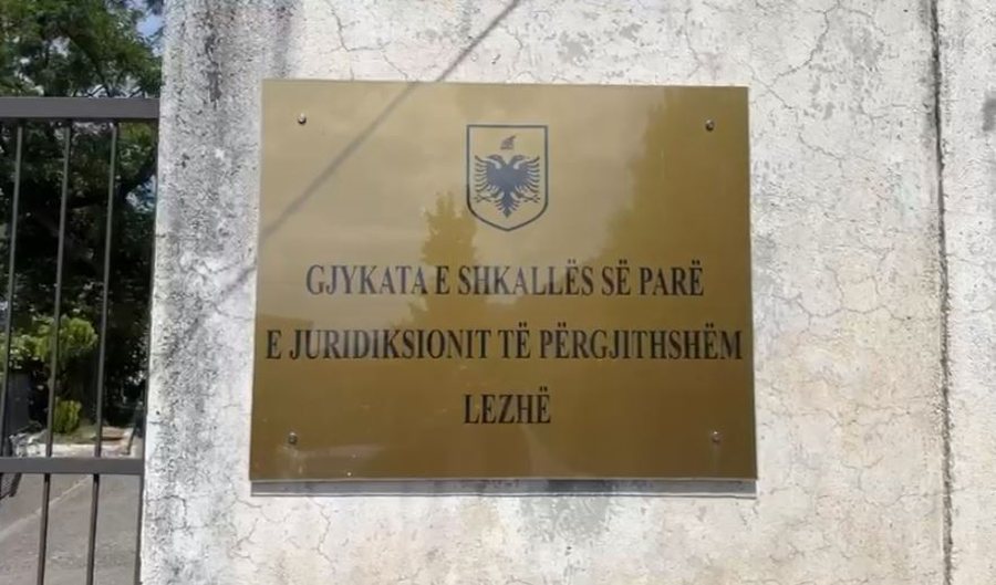 Laborator droge n&euml; Lezh&euml;, Gjykata l&euml; n&euml; burg bab&euml; e bir