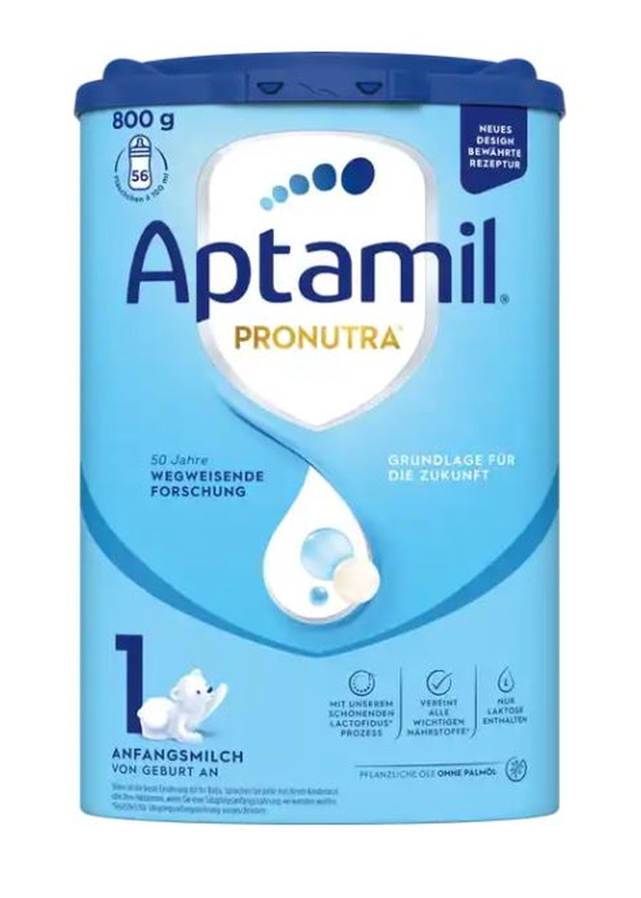 T&euml;rhiqet nga tregu Shqiptar nj&euml; seri e qum&euml;shtit pluhur Aptamil 1