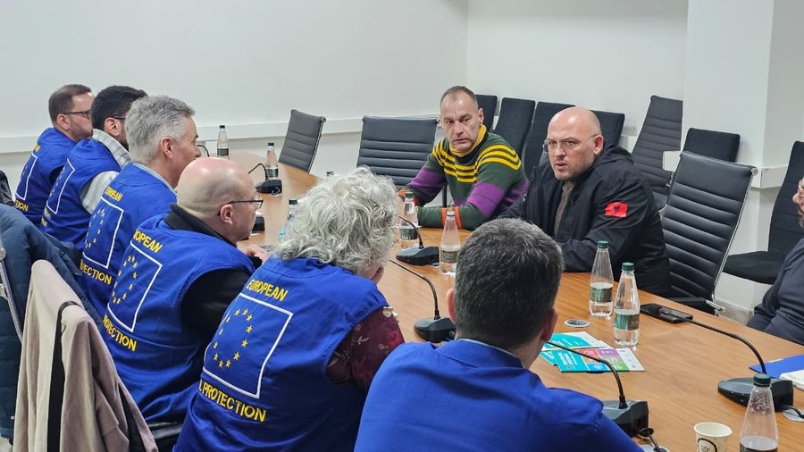 Zjarret n&euml; pyje, misioni i BE-s&euml; p&euml;r mbrojtjen civile viziton