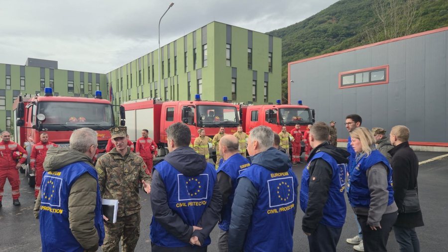 Zjarret n&euml; pyje, misioni i BE-s&euml; p&euml;r mbrojtjen civile viziton