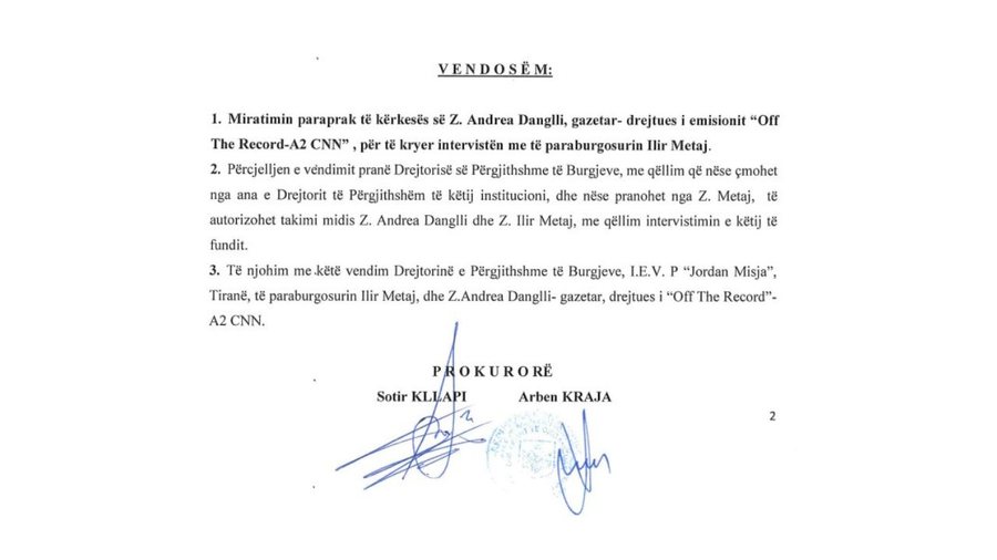 SPAK jep drit&euml;n jeshile, Ministria e Drejt&euml;sis&euml; e bllokon!