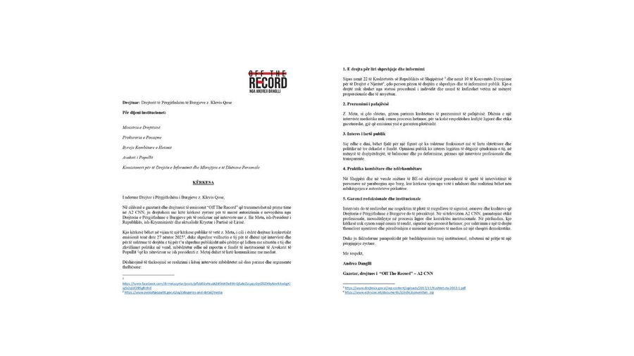 SPAK jep drit&euml;n jeshile, Ministria e Drejt&euml;sis&euml; e bllokon!