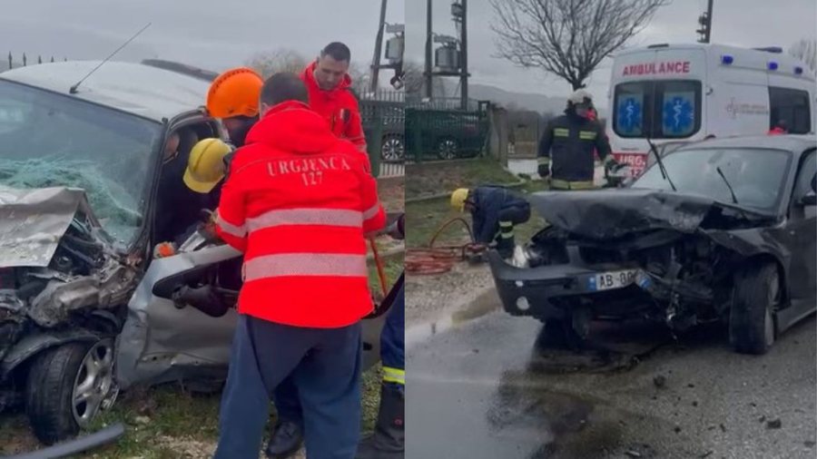 Aksident n&euml; aksin Gjirokast&euml;r-Tepelen&euml;, 3 t&euml; plagosur.