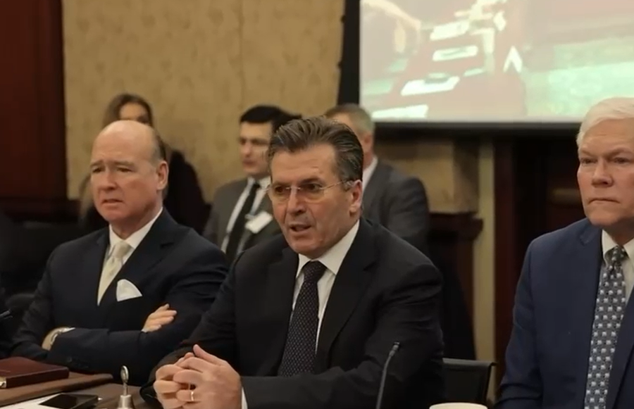 Fatmir Mediu n&euml; Uashington DC: Evropa mund t&euml; mbrohet vet&euml;m duke