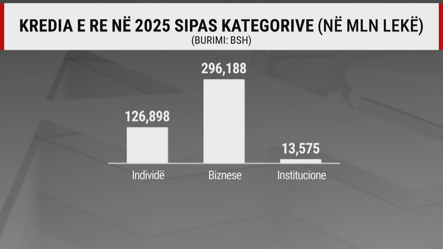 Shqiptar&euml;t s'kan&euml; frik&euml; nga kredia, vitin e shkuar u