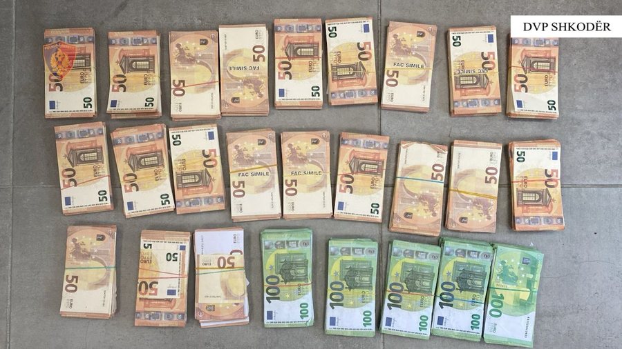 Arrestohet 19-vje&ccedil;ari n&euml; Shkod&euml;r, i sekuestrohen euro false,