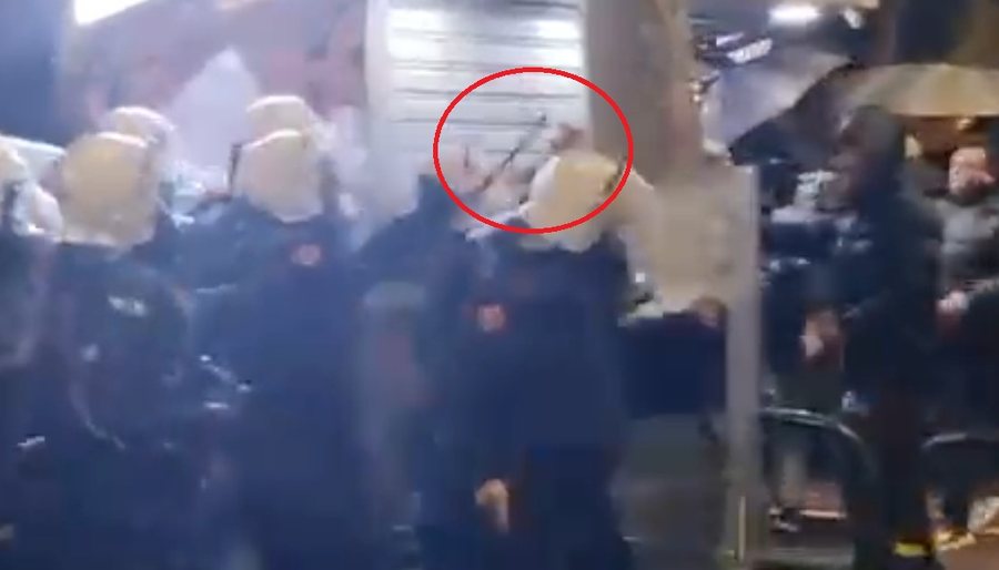 Dalin pamjet kur goditet deputeti demokrat Bledion Nallbati