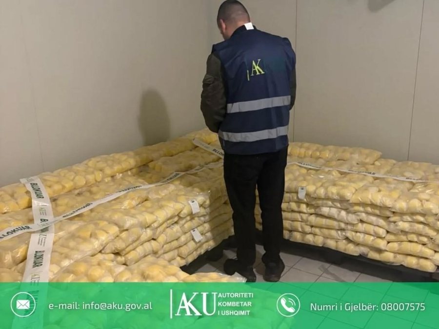 AKU bllokon mbi 4 mij&euml; kg produkte bulmeti n&euml; Fier, gjob&euml; baxhos