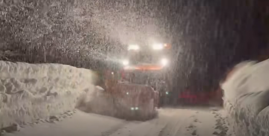 Reshje bore me intensitet të lartë në Qafë Thore, ARRSH: