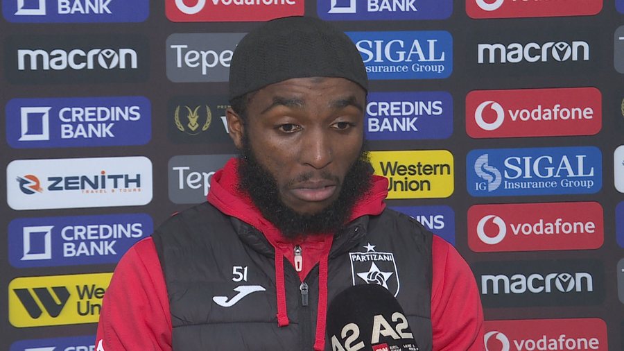 Shënoi gol dhe u shpall "MVP" i derbit, Sidibe: Partizani,