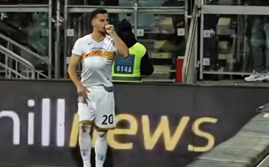 Ylber Ramadani sh&euml;non dhe vulos fitoren e Lecces n&euml; p&euml;rballjen