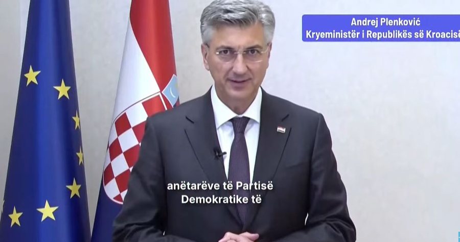 Kryeministri i Kroacis&euml; p&euml;rsh&euml;ndet kuvendin e PD: Suksese mikut