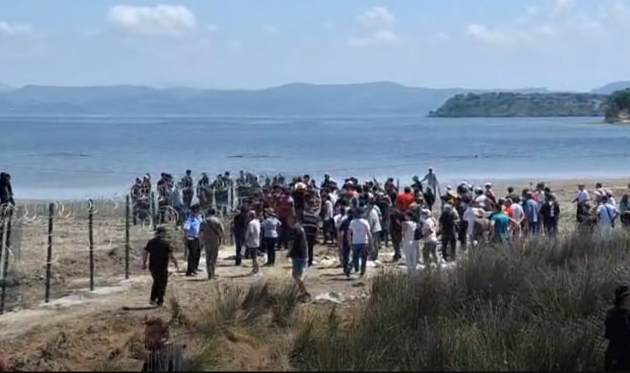 Protesta n&euml; Zv&euml;rnec, reagon kompania: Prona met&euml;r p&euml;r