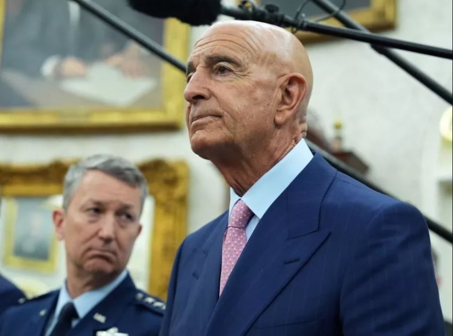 Trump em&euml;ron Tom Barrack t&euml; d&euml;rguar t&euml; posa&ccedil;&euml;m