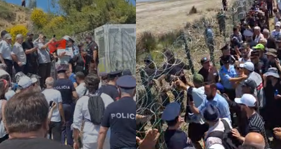 Protesta n&euml; Zv&euml;rnec, Policia i heq licenc&euml;n dy kompanive private