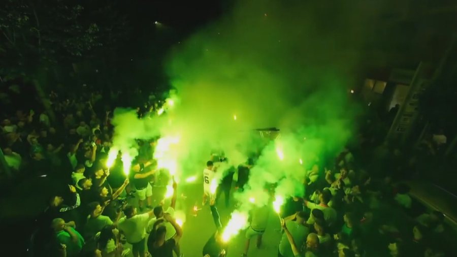 Kampionë të Shqipërisë, Rrogozhina në festë.