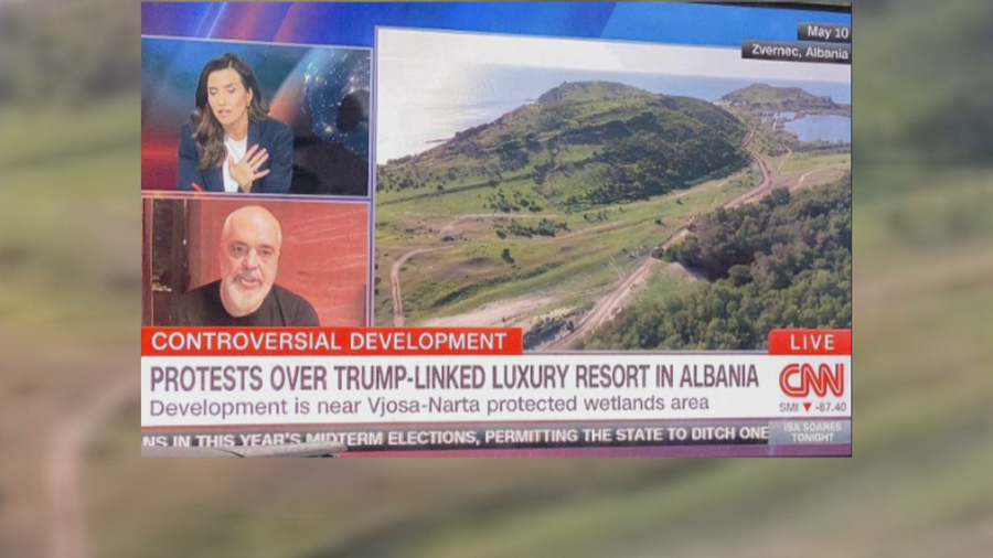 &nbsp;&ldquo;Jemi n&euml; luft&euml; hibride&rdquo;, Rama p&euml;r CNN: Protesta