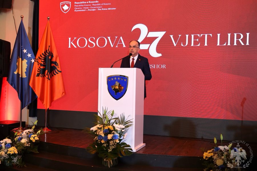 27-vjetori i &Ccedil;lirimit t&euml; Kosov&euml;s, Begaj n&euml; Prishtin&euml;: