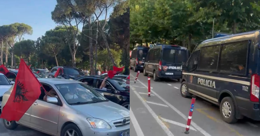 Protesta e 21-të para Kryeministrisë, nis grumbullimi i
