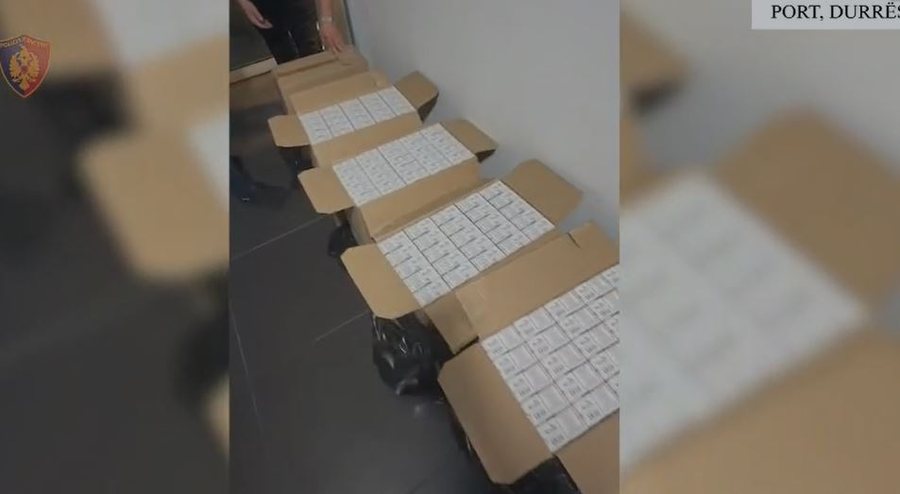 Kontraband&euml; cigaresh n&euml; portin e Durr&euml;sit! Arrestohet