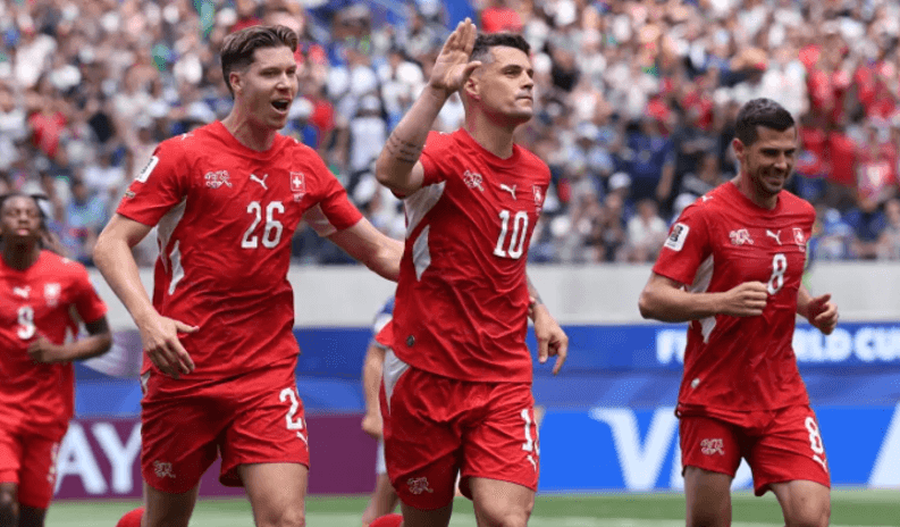 Kupa e Bot&euml;s, Granit Xhaka udh&euml;heq Zvicr&euml;n n&euml; fitoren e