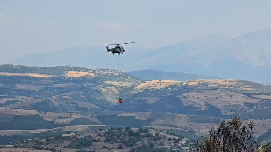 Flak&euml;t rrethojn&euml; Parkun Arkeologjik t&euml; Bylisit, vijon operacioni