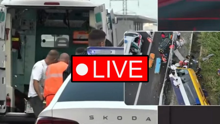 LIVE/ Minut&euml; pas minute: Dy t&euml; vdekur nga aksidenti n&euml;