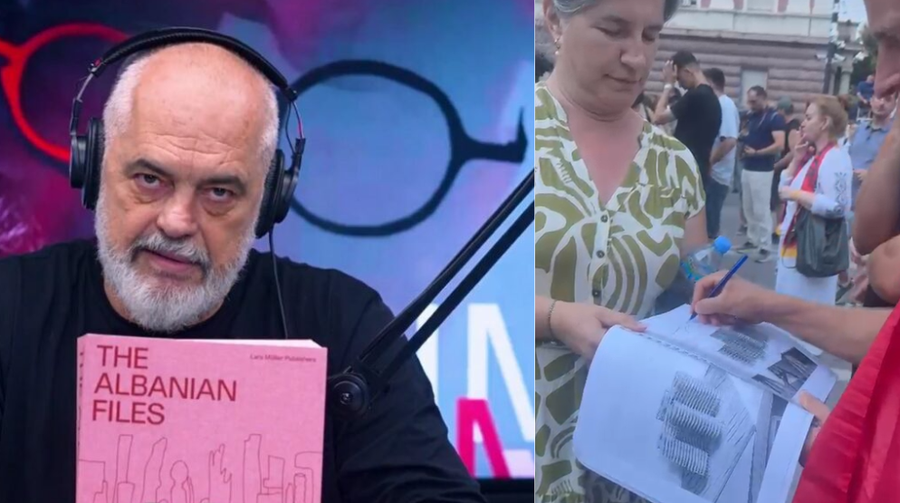Aktivistja paralajm&euml;ron kall&euml;zim n&euml; SPAK ndaj kryeministrit Edi