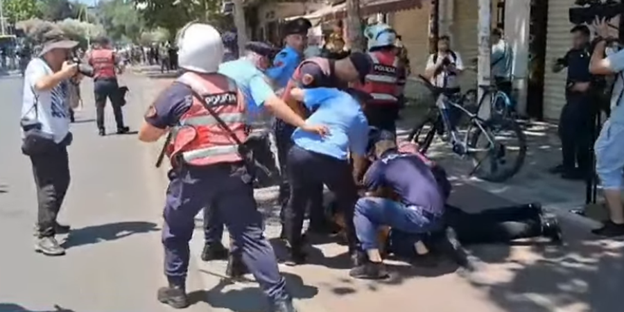 Protesta para Parlamentit, 20 protestues të shoqëruar