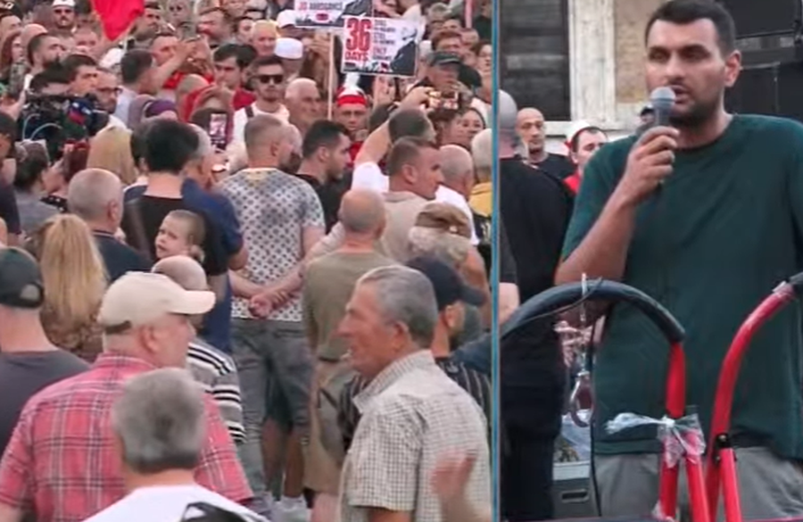 Flet nj&euml; nga t&euml; ndaluarit n&euml; protest&euml;: Jemi p&euml;rballur