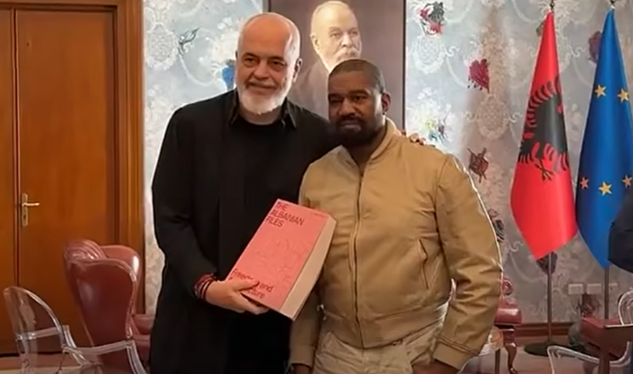 Rama pret Kanye West në Kryeministri para koncertit