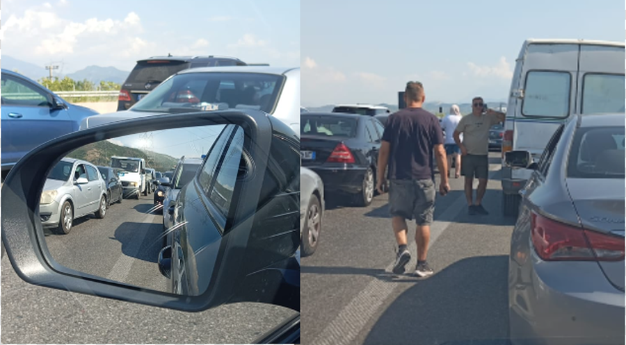Aksident n&euml; autostrad&euml;n Tiran&euml;-Elbasan, bllokohet qarkullimi