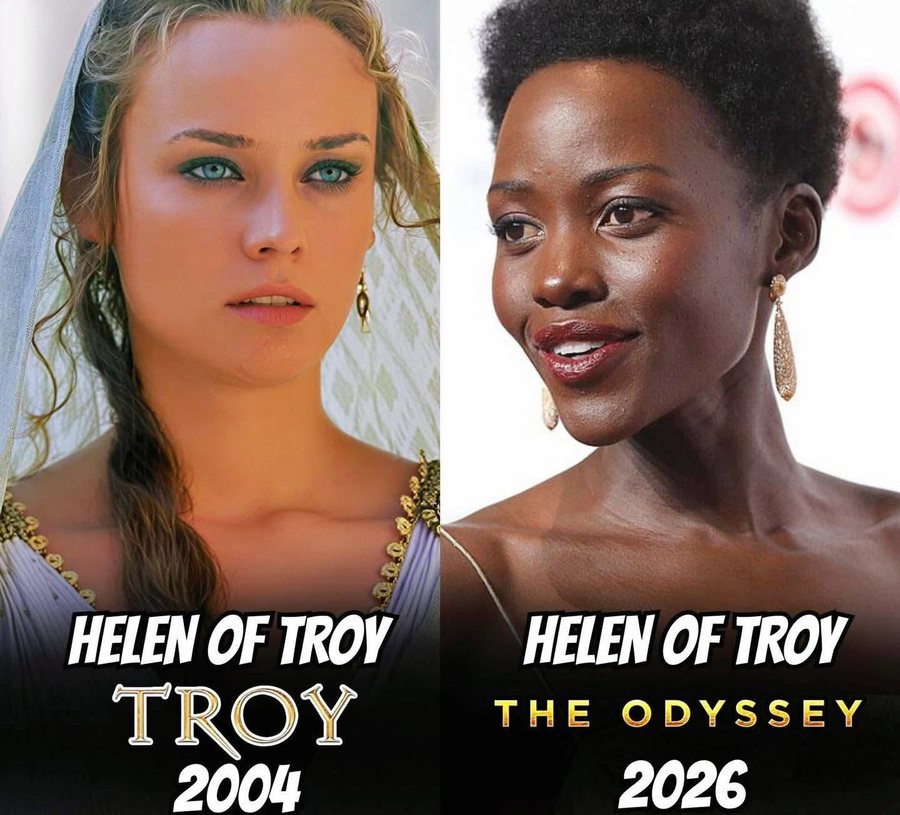 Debatet për ngjyrën e lëkurës së Helenës te filmi