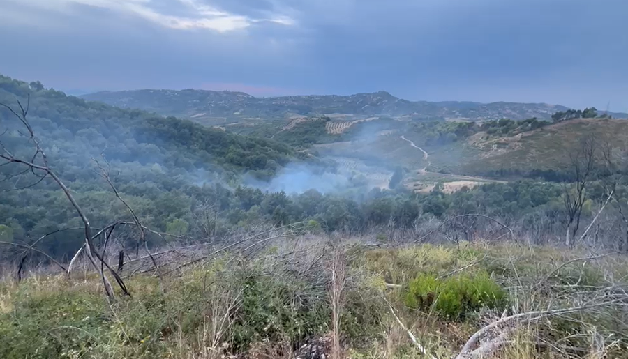 Zjarr n&euml; kodrat e Peshtanit, zjarrfik&euml;sit neutralizojn&euml;