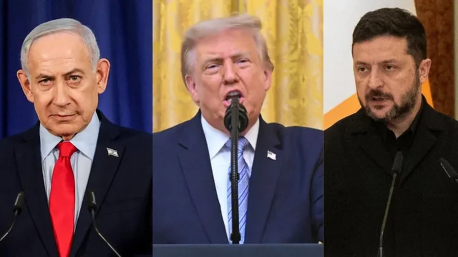 Trump pret Zelenskyn dhe Netanyahun n&euml; Sht&euml;pin&euml; e Bardh&euml;,