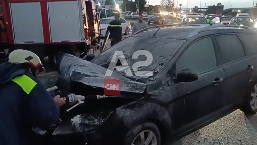 Aksidenti i rëndë në Lushnjë, një nga makinat