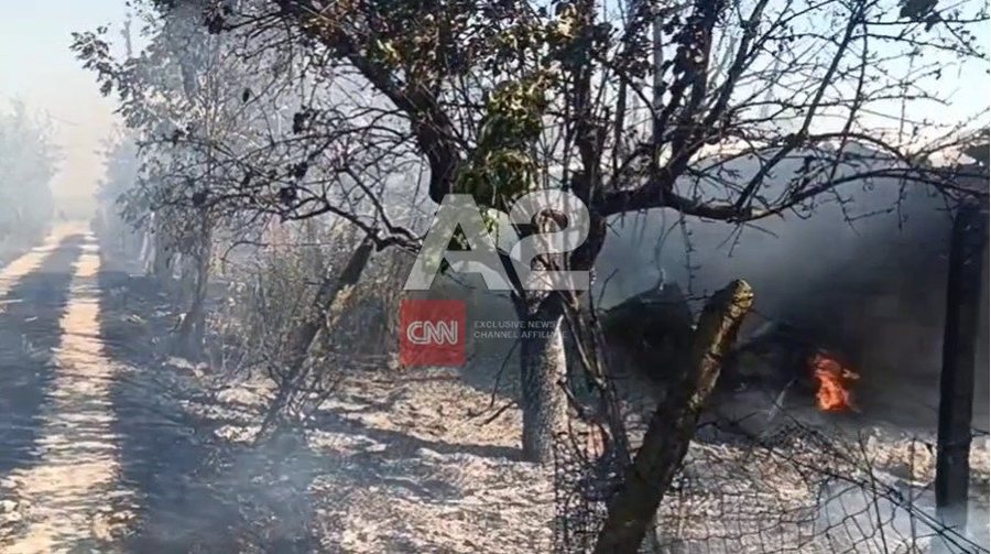 Karbunarë, zjarri shkrumbon dhjetëra dynymë agrume dhe ullishte