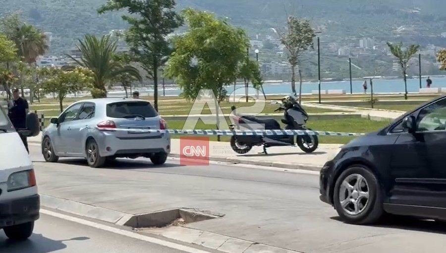 Vlorë, aksident në Lungomare, plagoset motoçiklisti