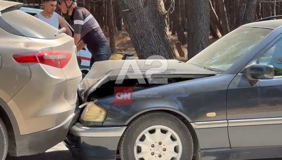 Vlorë, aksident me 3 mjete të përfshira. Plagosen dy persona