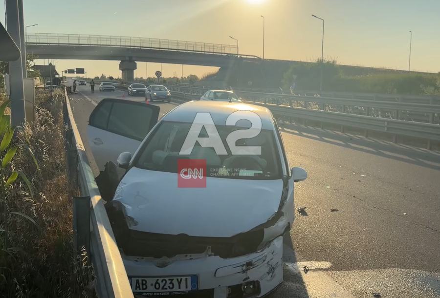 Aksident n&euml; Bypass-in e Fierit, drejtuesi i mjetit transportohet n&euml;