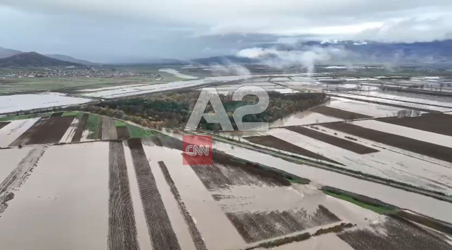 Fusha e Maliqit kthehet në liqen, banorët në Denas një