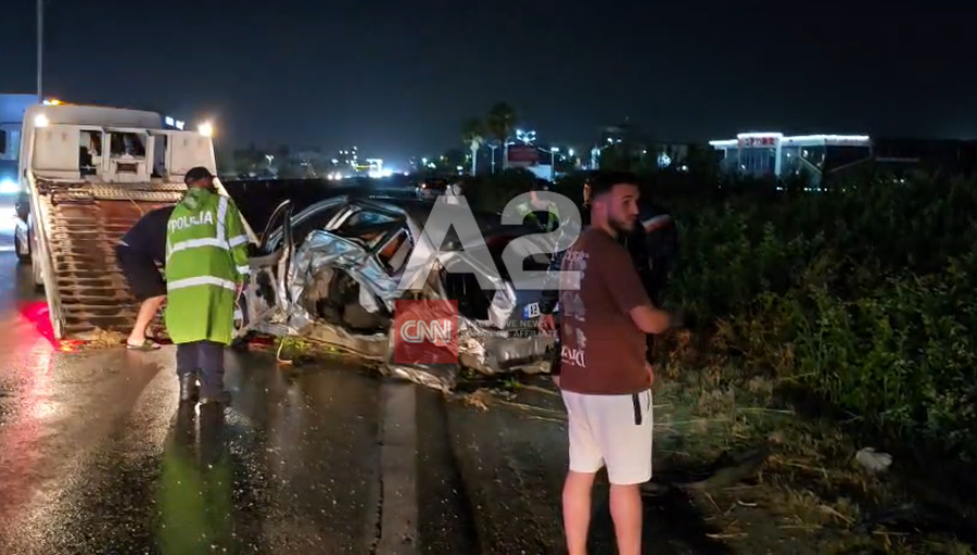 Aksident i rëndë në autostradën Tiranë-Durrës, dy