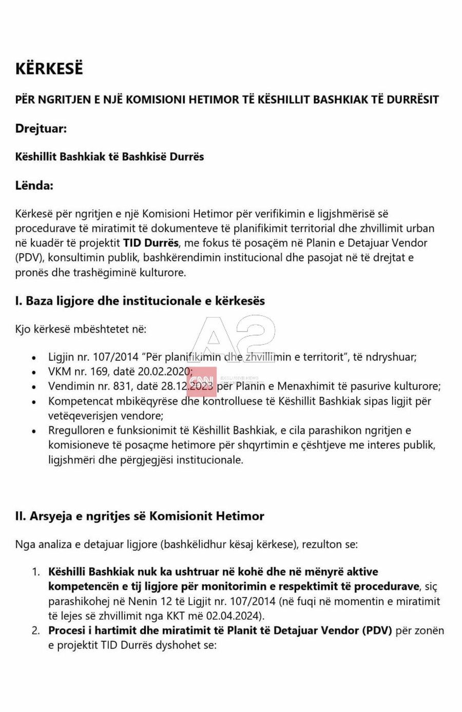 Pas protest&euml;s p&euml;r TID, Rama shkon n&euml; Durr&euml;s p&euml;r t&euml;