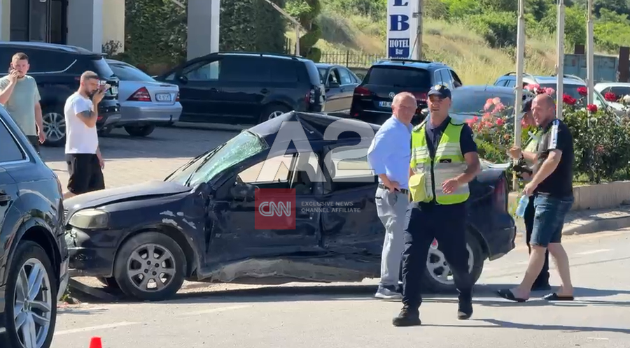 Aksident n&euml; aksin Pogradec-Qaf&euml; Than&euml;, dy persona