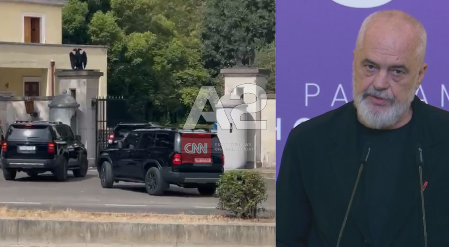 Edi Rama mb&euml;rrin n&euml; Pallatin e Brigadave, mbledhje me ministrat dhe