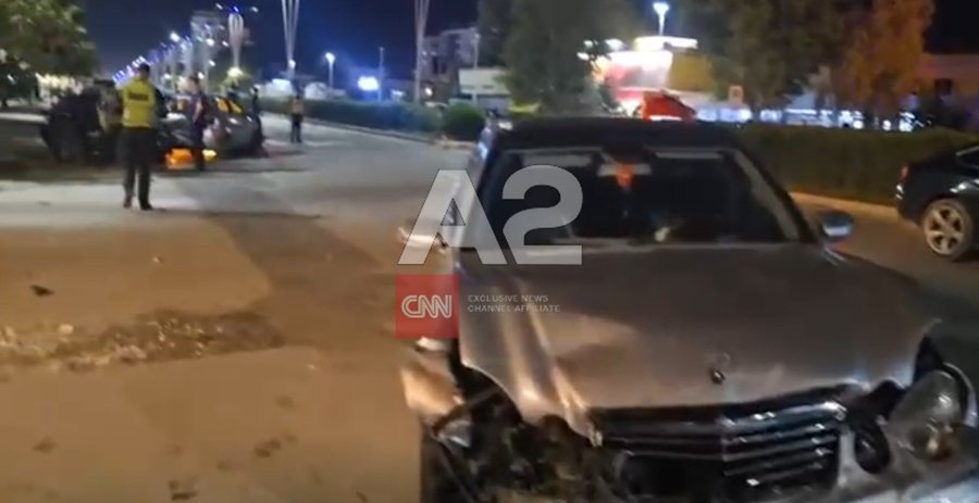 Aksident i katërfishtë në Vlorë, një i plagosur