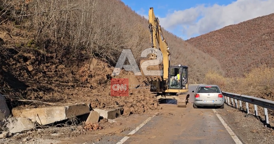 Shembje masive n&euml; rrug&euml;n nacionale Maliq-Lozhan-Moglic&euml;,